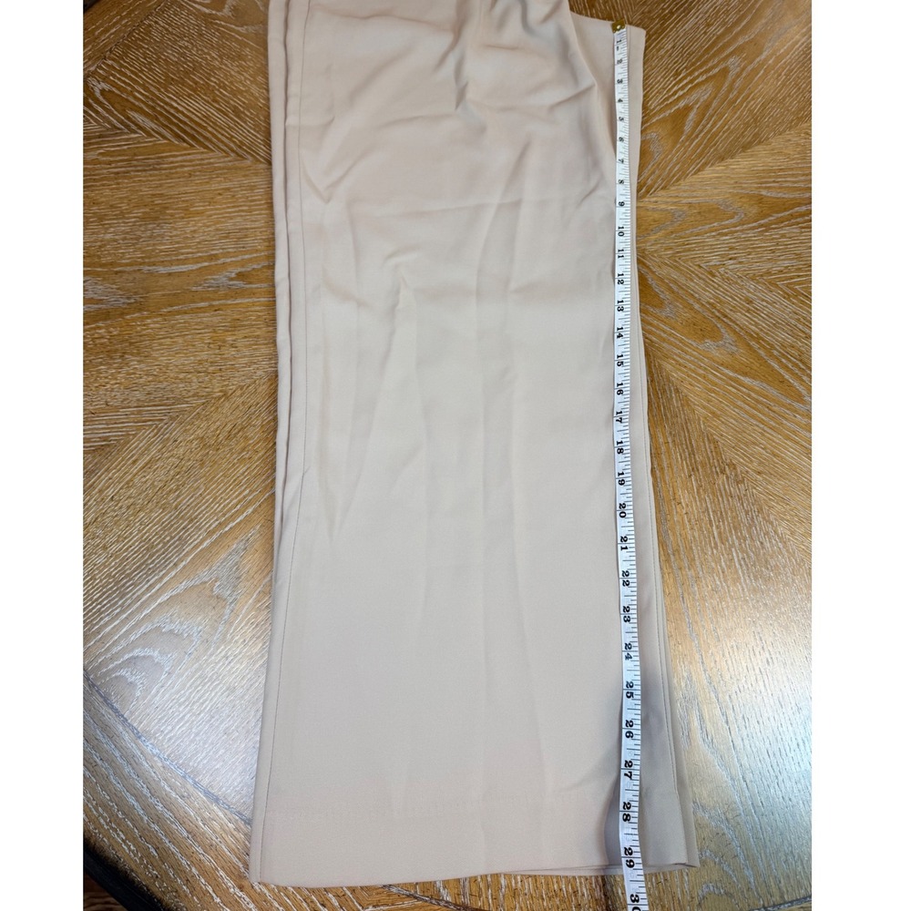 Quince NWT Crepe Pleated Wide Leg Pants Morel Gray Size 16 - Picture 10 of 10